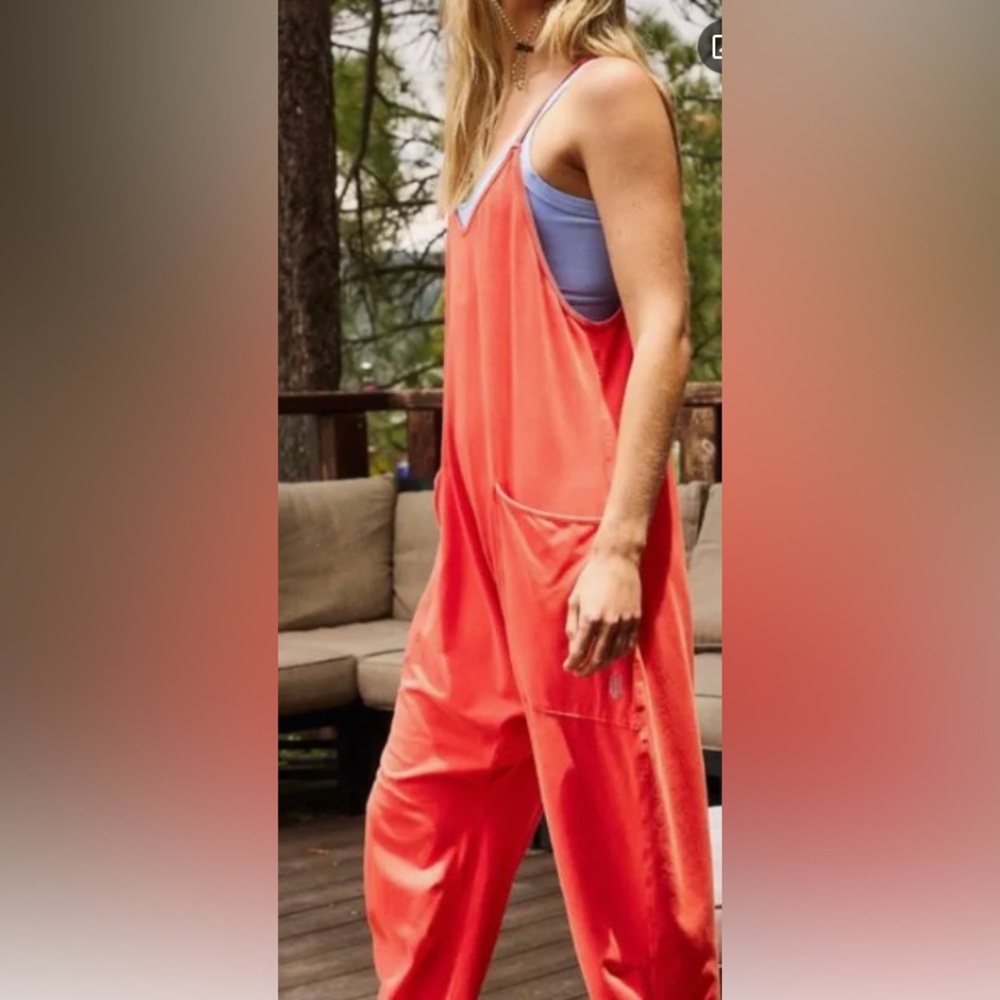 Coral free people movement jumper!